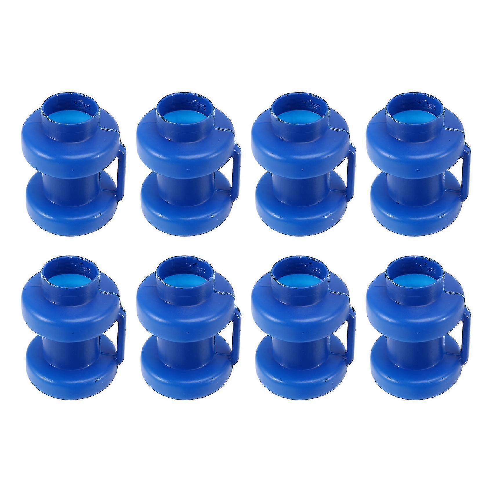8pcs Trampoline Enclosure Pole Cap Plastic Trampoline Pole Caps Replacement Mini Trampoline Leg Cap -JJ