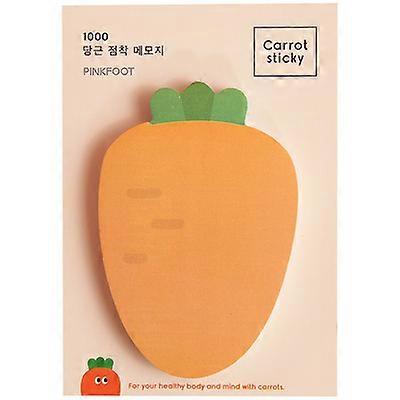 Carrot Memo note Cute Cartoon For The Notebook Paper Can Stick Creative Message Note  N times Cute Stationery For Students