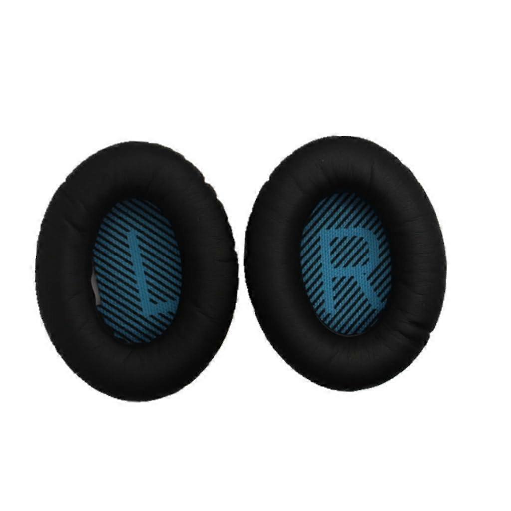 Replacement Earpads for Compatible Headphones QC35 QC25 QC15 AE2 AE2i with Noise Isolation Blue Black