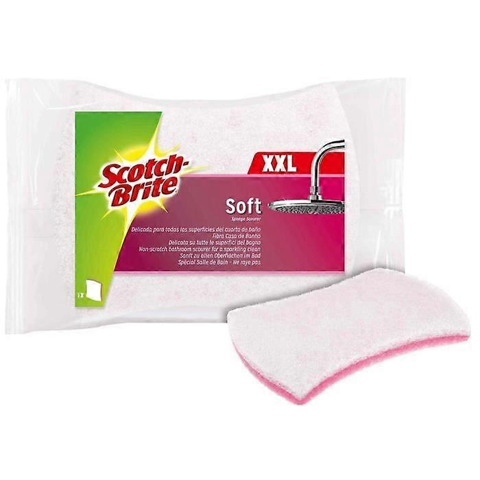 Esponja de limpieza Soft XXL Rosa/blanco