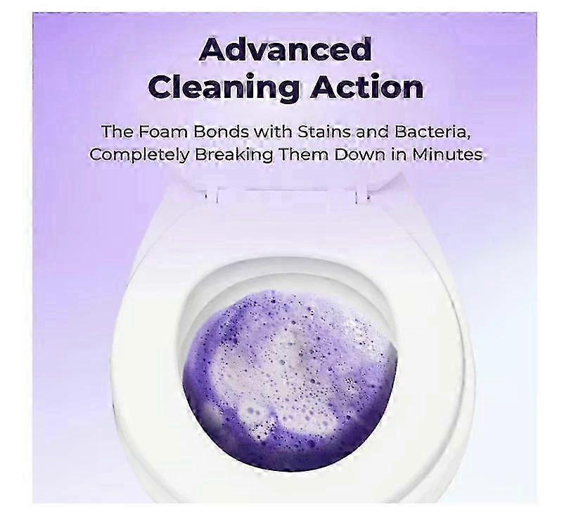 Fizzclean Toilet Foam Cleaner, Insta-Action Fizzclean Foam Cleaner