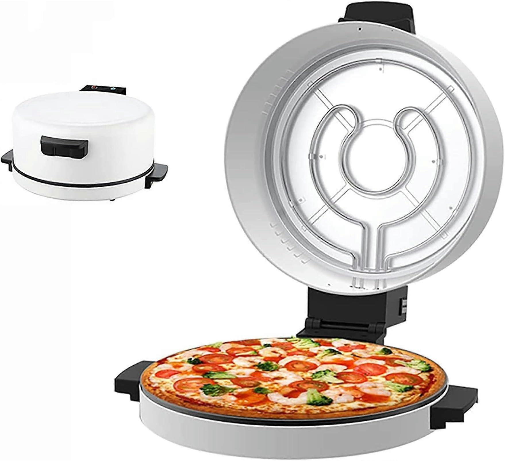 Electric Pizza Maker 2000W Countertop Oven with Smart Temperature Control and NonStick Surface