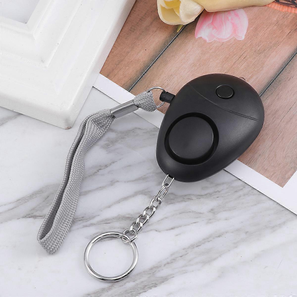 Mini Alarm Personal Security Alarm for Emergency Use 5Pcs Black Set