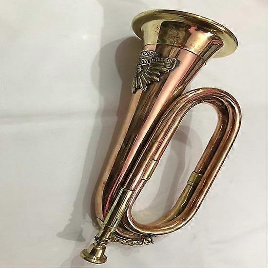 Musical Bugle Copper Antique Instruments Australian Defence Forces Commonwealth