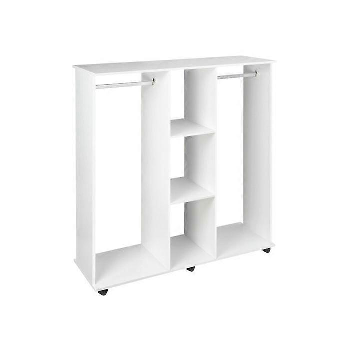 HOMCOM Industrial Rectangular Bar Table Set with 4 Stools for Dining Room, Kitchen, Dinette