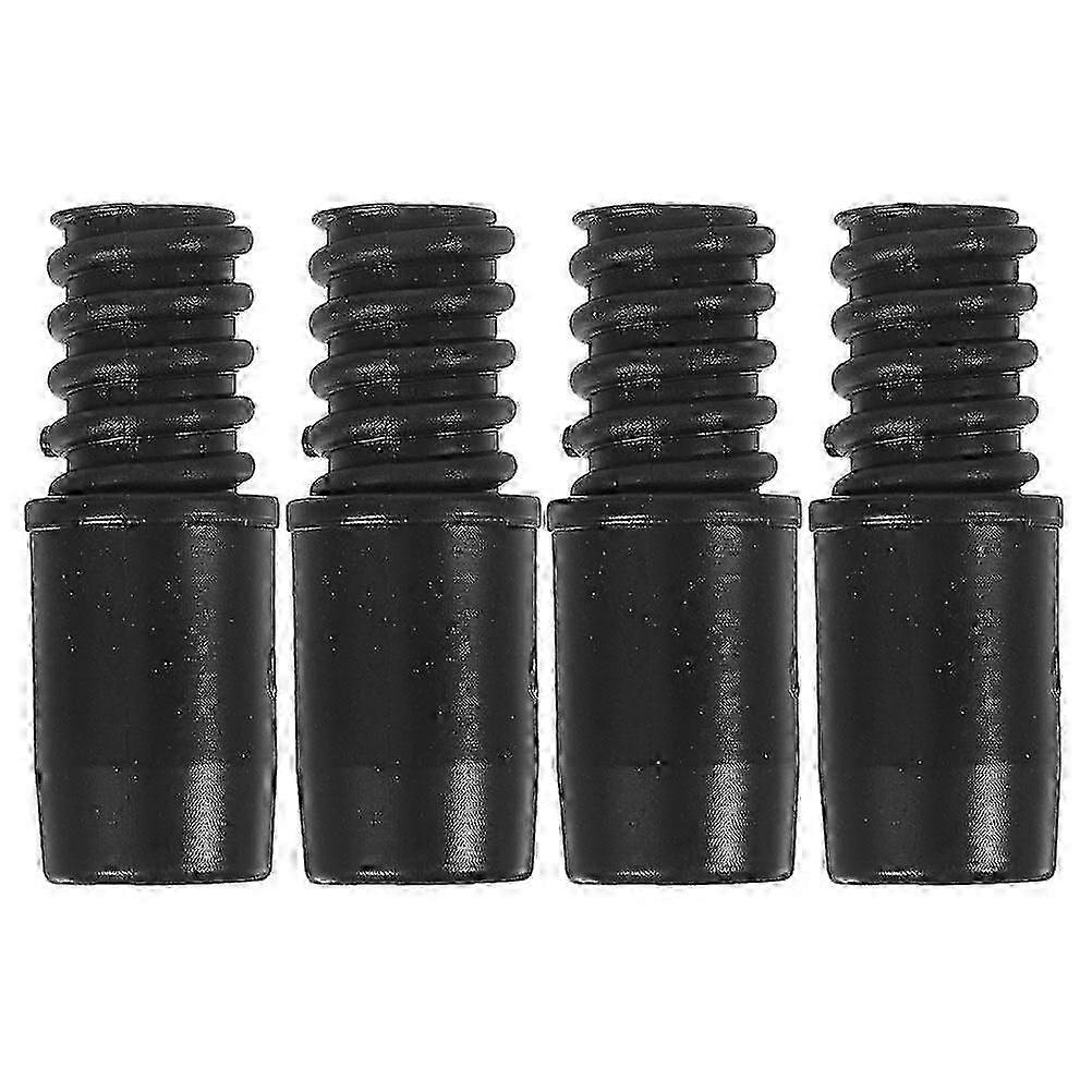 4Pcs Threaded Tip Replacement Threaded Tip Repair Mop Handle Pole Handle Replacement Tail Adapter