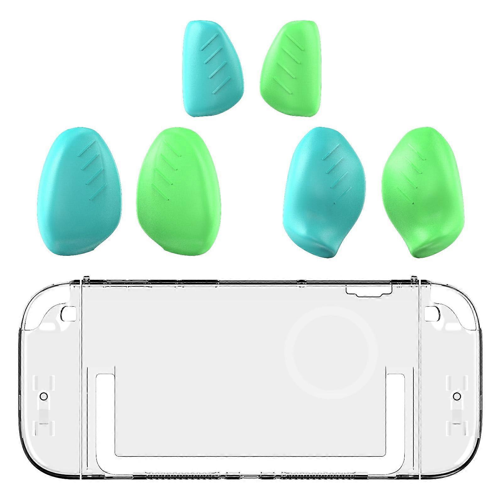 Clear Protective Case with Ergonomic Grip Cover, Scratchproof Dock Compatible Design for Nintendo Switch 2