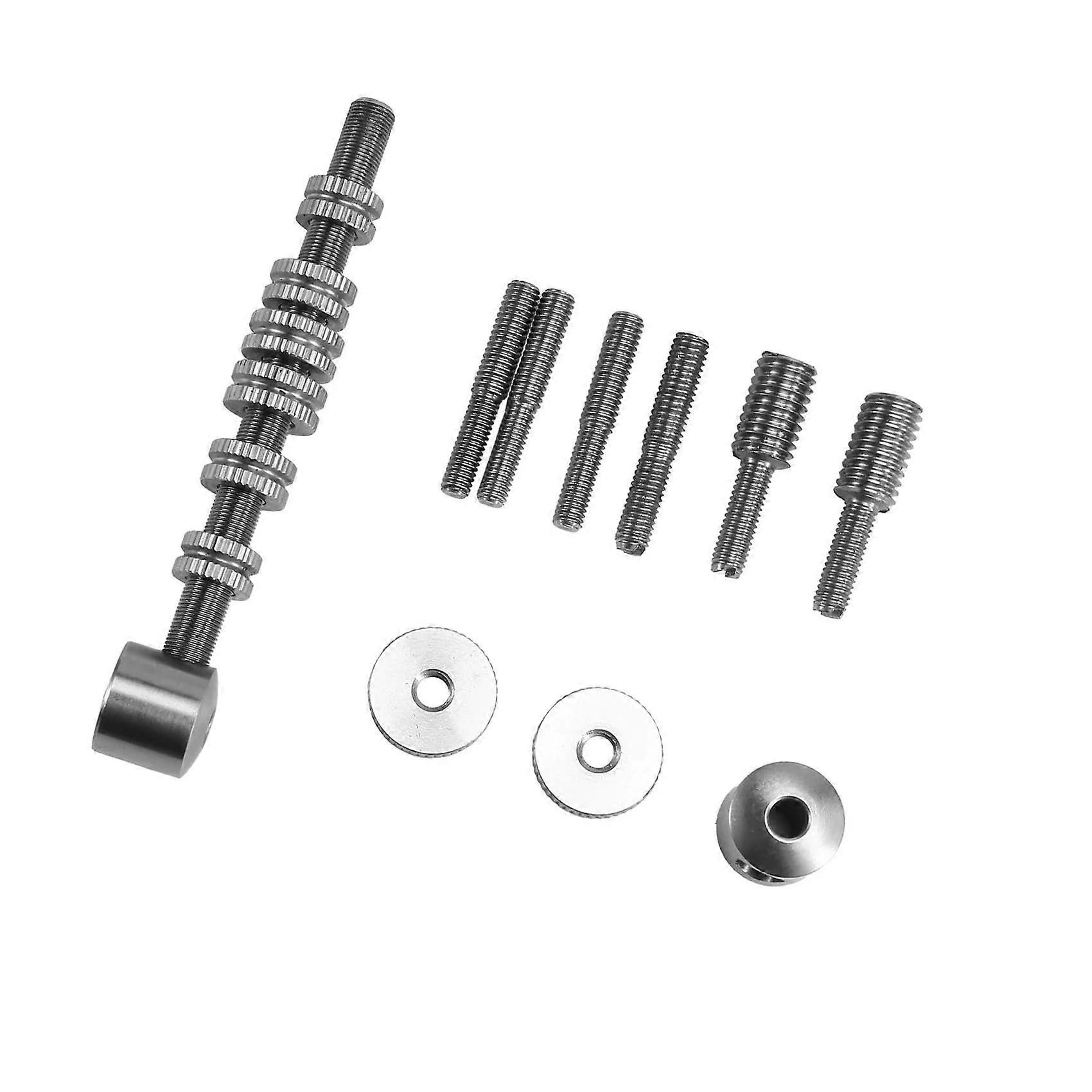 Electric Guitar Roller Bridge Adjustable Design with Stable Tuning and Friction Reduction