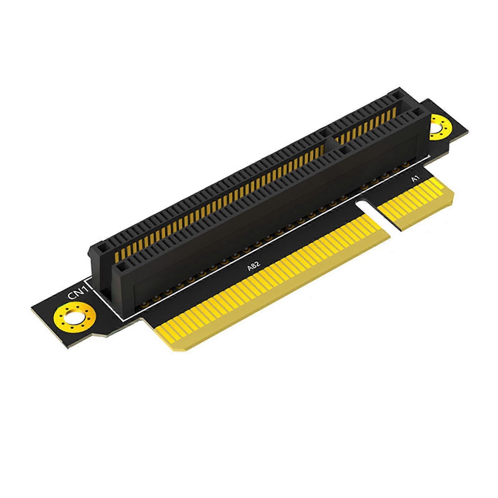 PCIe Riser Adapter 16x to 1x for 1U Server, Speed Data Transfer, Easy Card Testing
