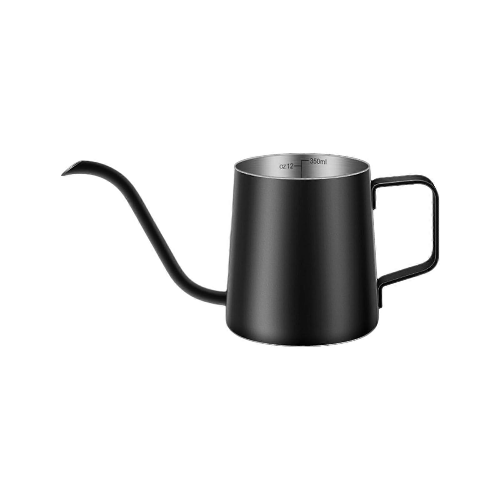 Stainless Steel Gooseneck Pour Over Coffee Kettle with Precise Flow Control for Home Camping