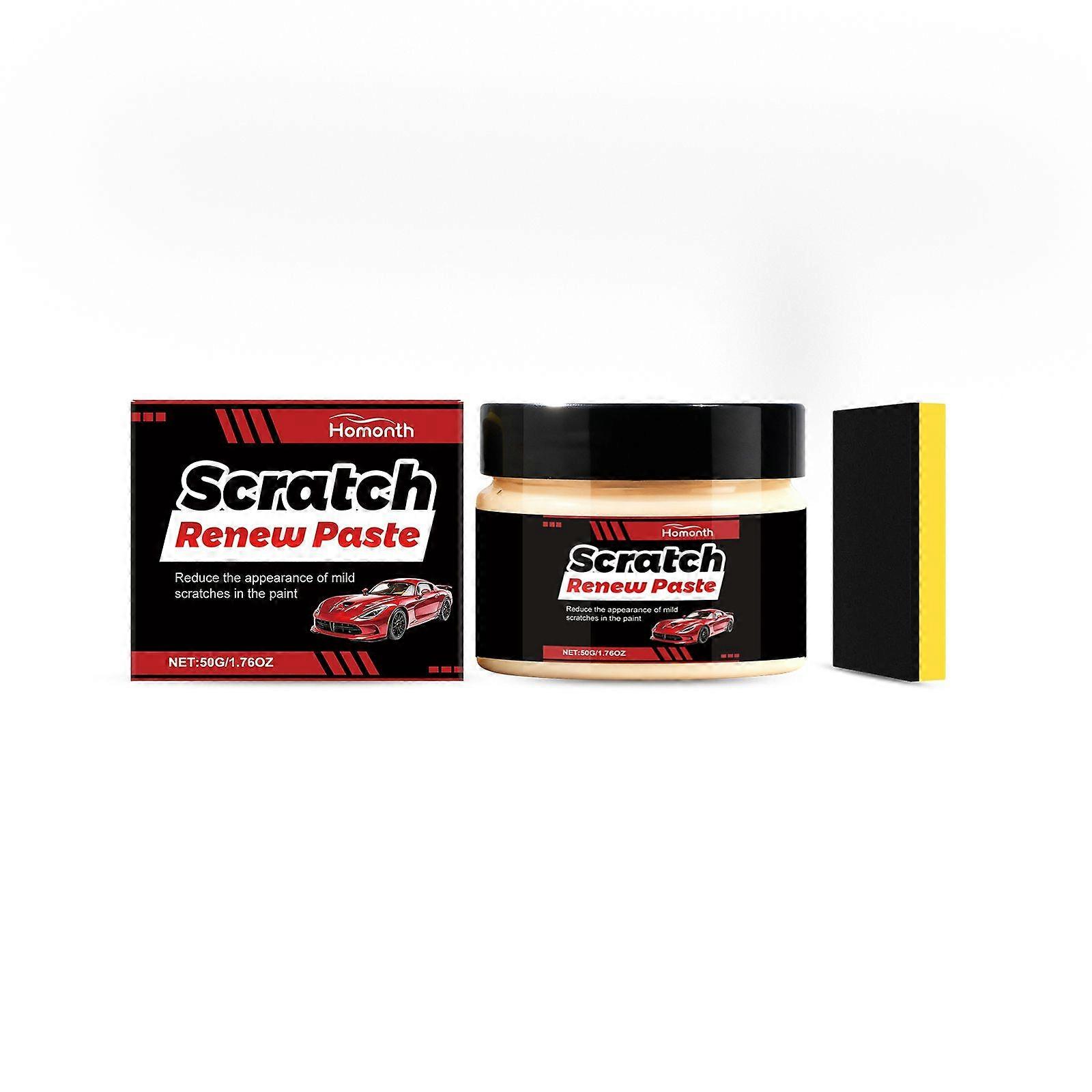 Homonth Car Scratch Care Paste - Car Paint Micro-Scratch Gloss Maintenance And Body Cleaning Care Paste