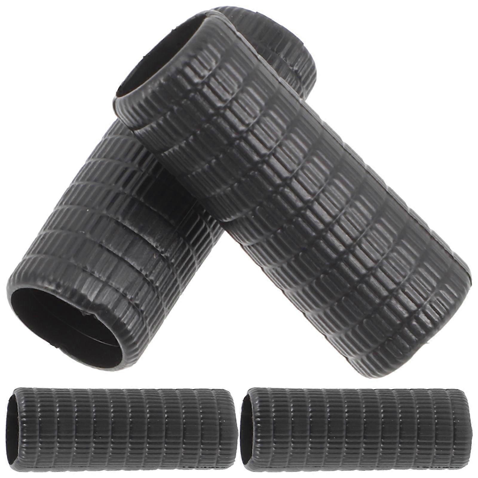 4Pcs Rubber Violin Bow Grip Replacement Music Instrument Supply for Beginner