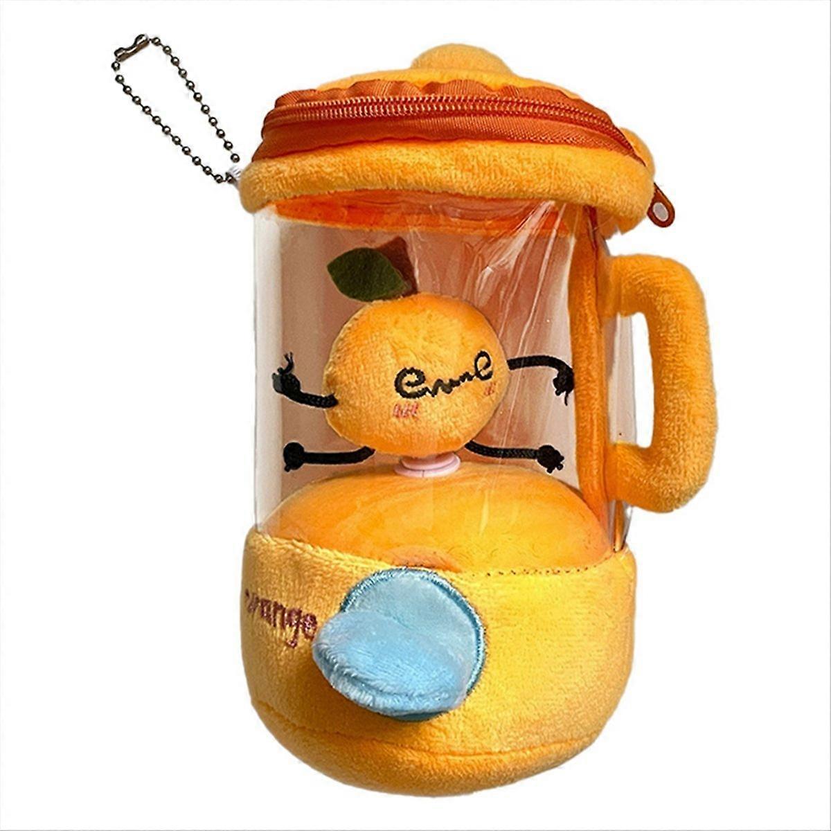 Funny Drawstring Rotating Stuffed Juicer Plush Toy,B