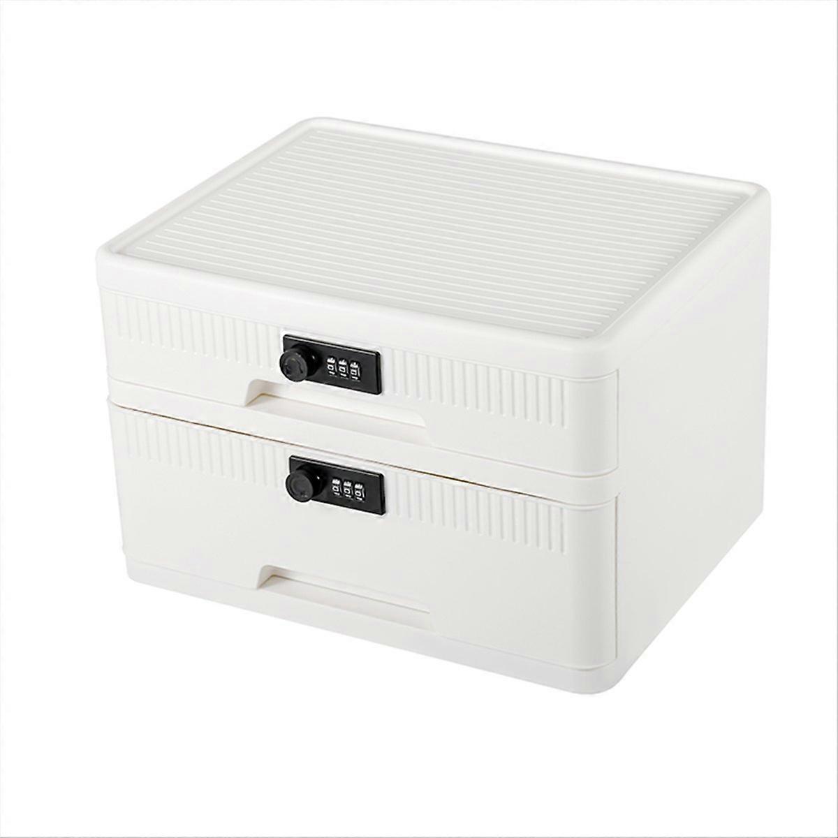 Digital Password Lock Safe Box Drawer Type Medicines Locking Cabinet