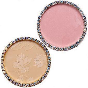2Pcs Resin Nail Art Pallet Makeup Mixing Color Tray Nail Art Display Board Nail Art Supplies