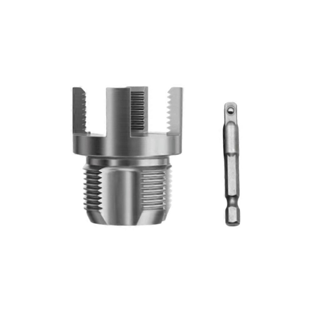 1 Inch Pipe Threader Internal External Easy-Operate PVC PPR Threading Tap Multi-Use Powerful Claw Universal Thread Tool