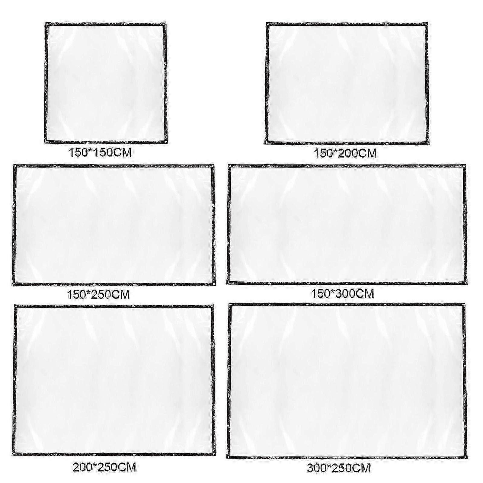 3m x 2.5m bâche en poly imperméable robuste pour le camping