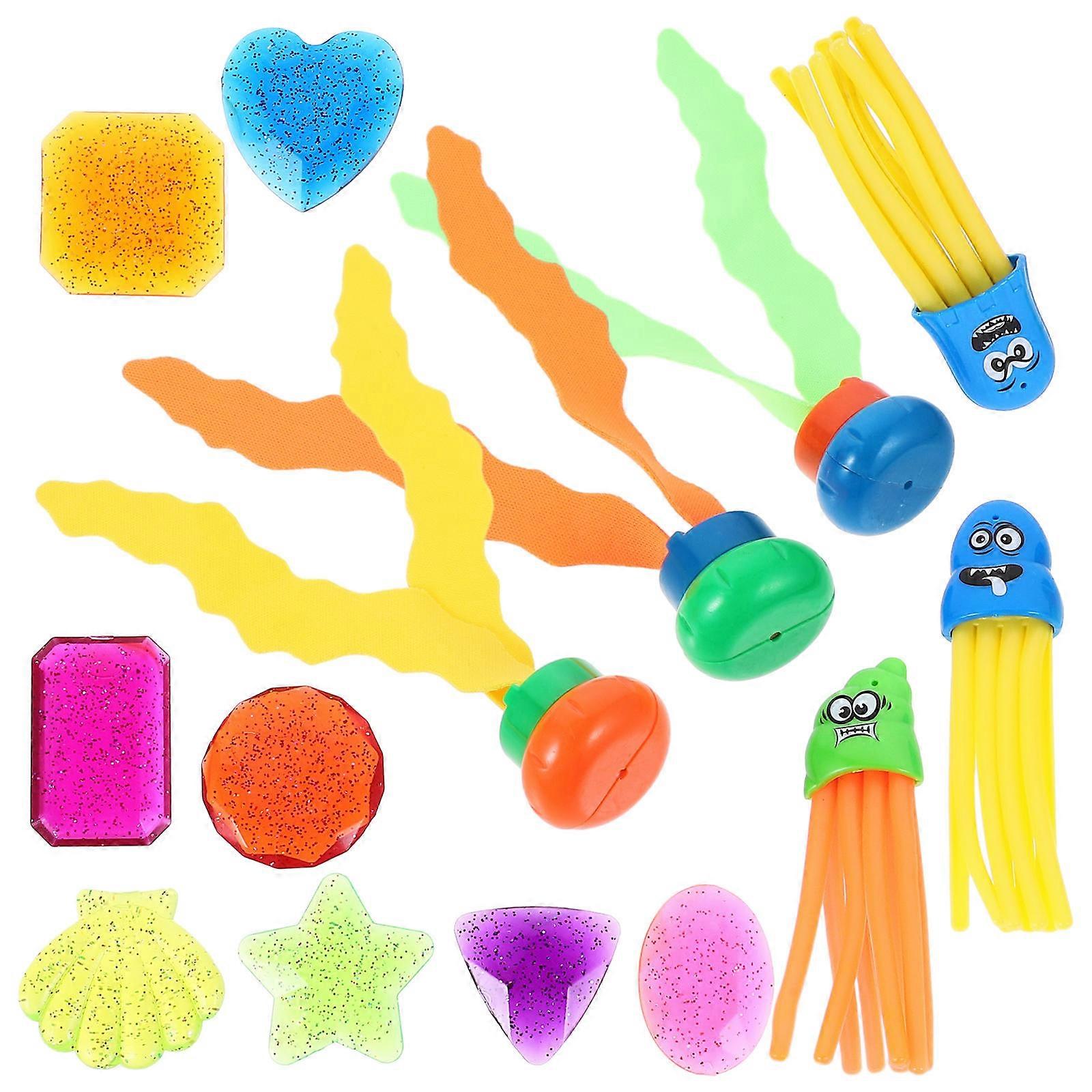 Diving Toys Kids Diving Toy Set with Sinking Function 14Pcs for Fun