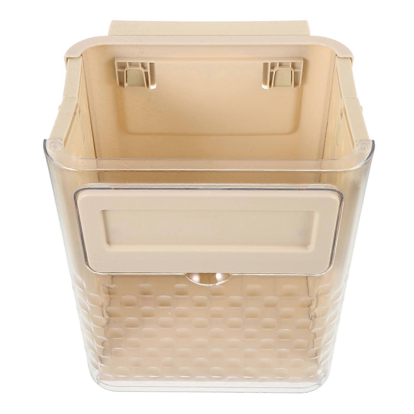 Hanging Kitchen Trash Can Foldable Wall Hanging Trash Bin for Storage