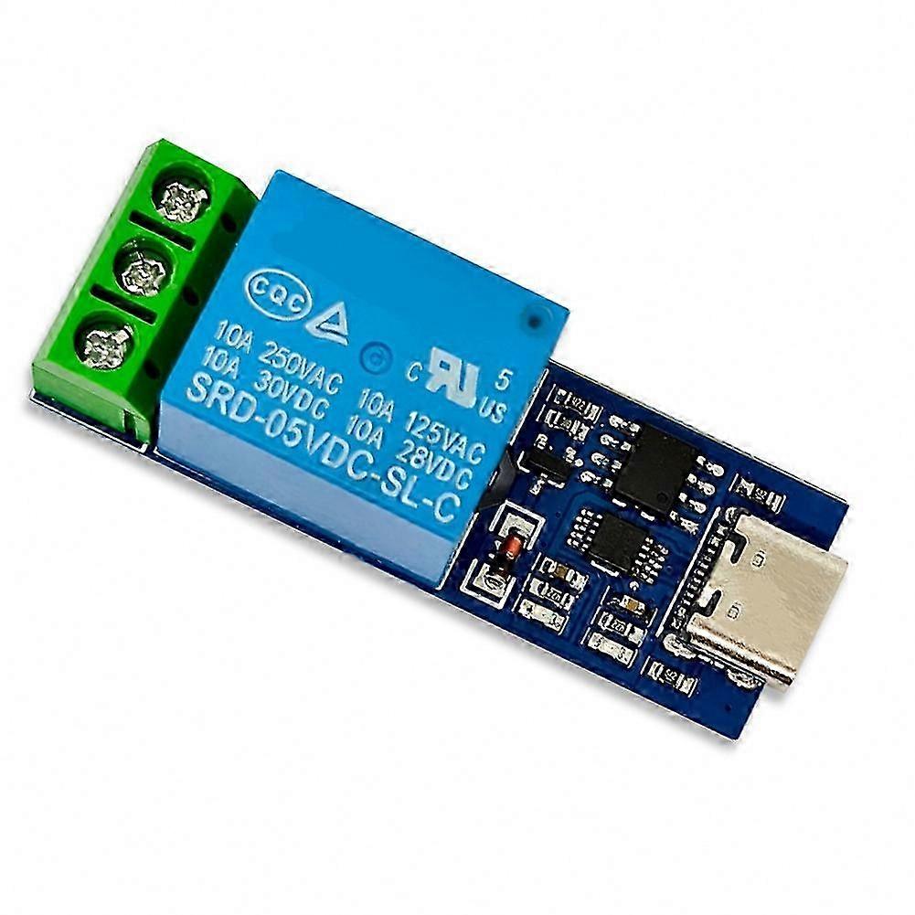 USB Relay Module with Intelligent Control Switch and Serial Port Functionality for Automation Projects