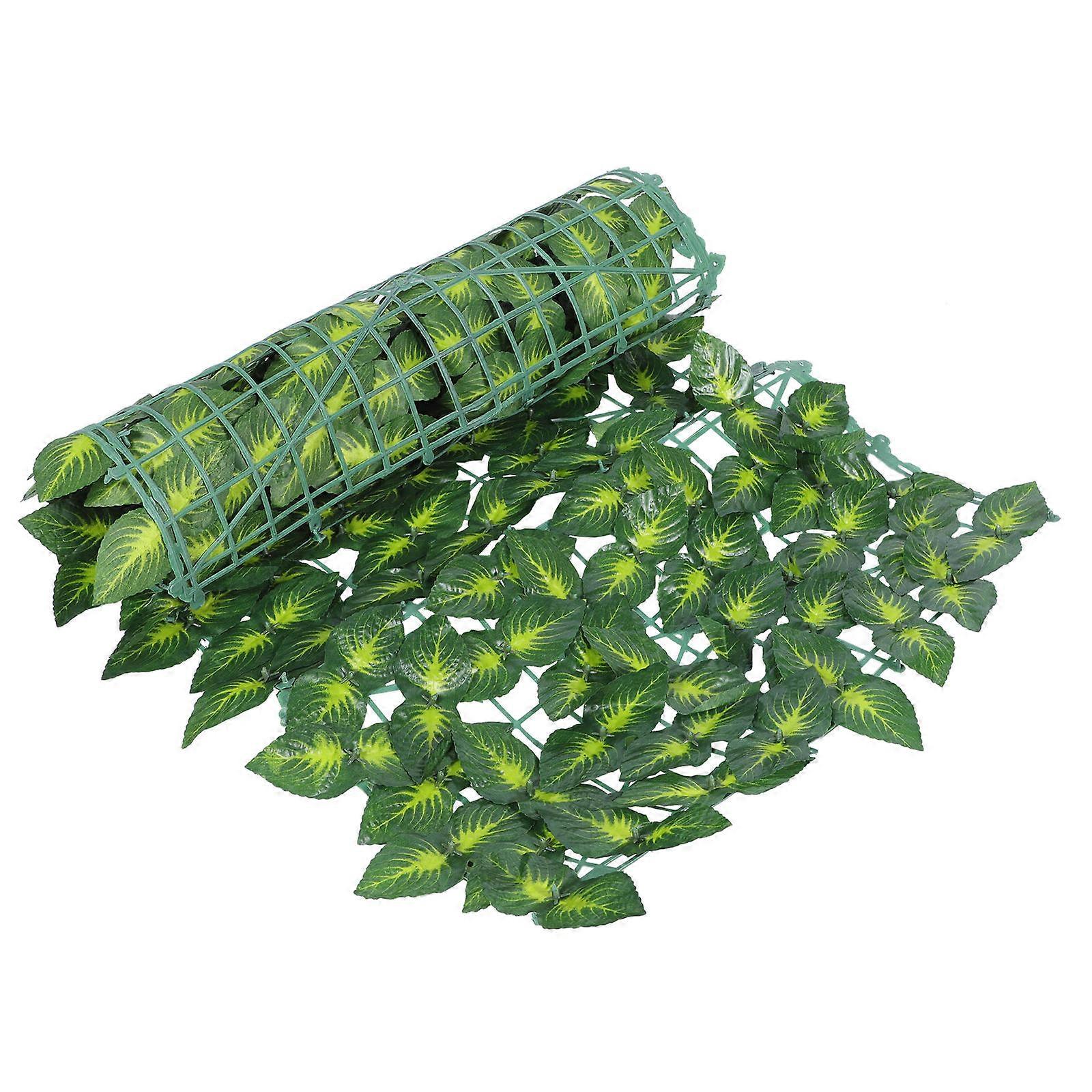 Artificial Leaf Fence Simulation Leaf Ornament for Decoration