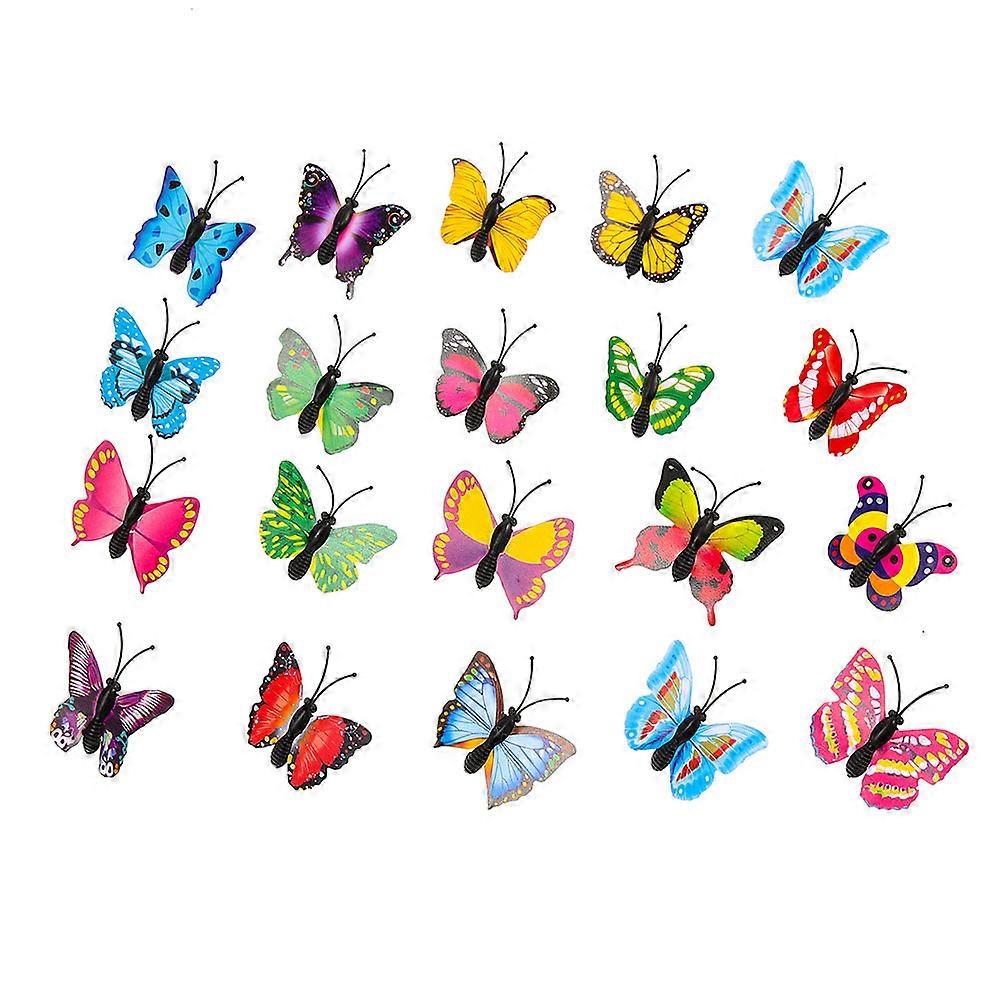 50Pcs Multi-Function Butterfly Shape Thumb Tacks for Decor Delicate Pushpins