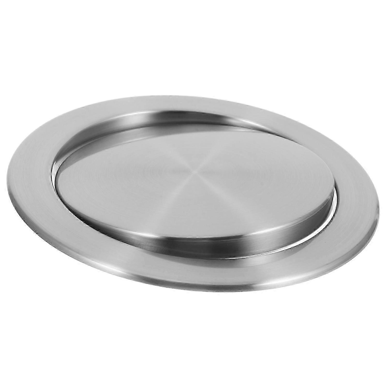 Embedded Trash Bin Cover for Kitchen Countertop Garbage Lid