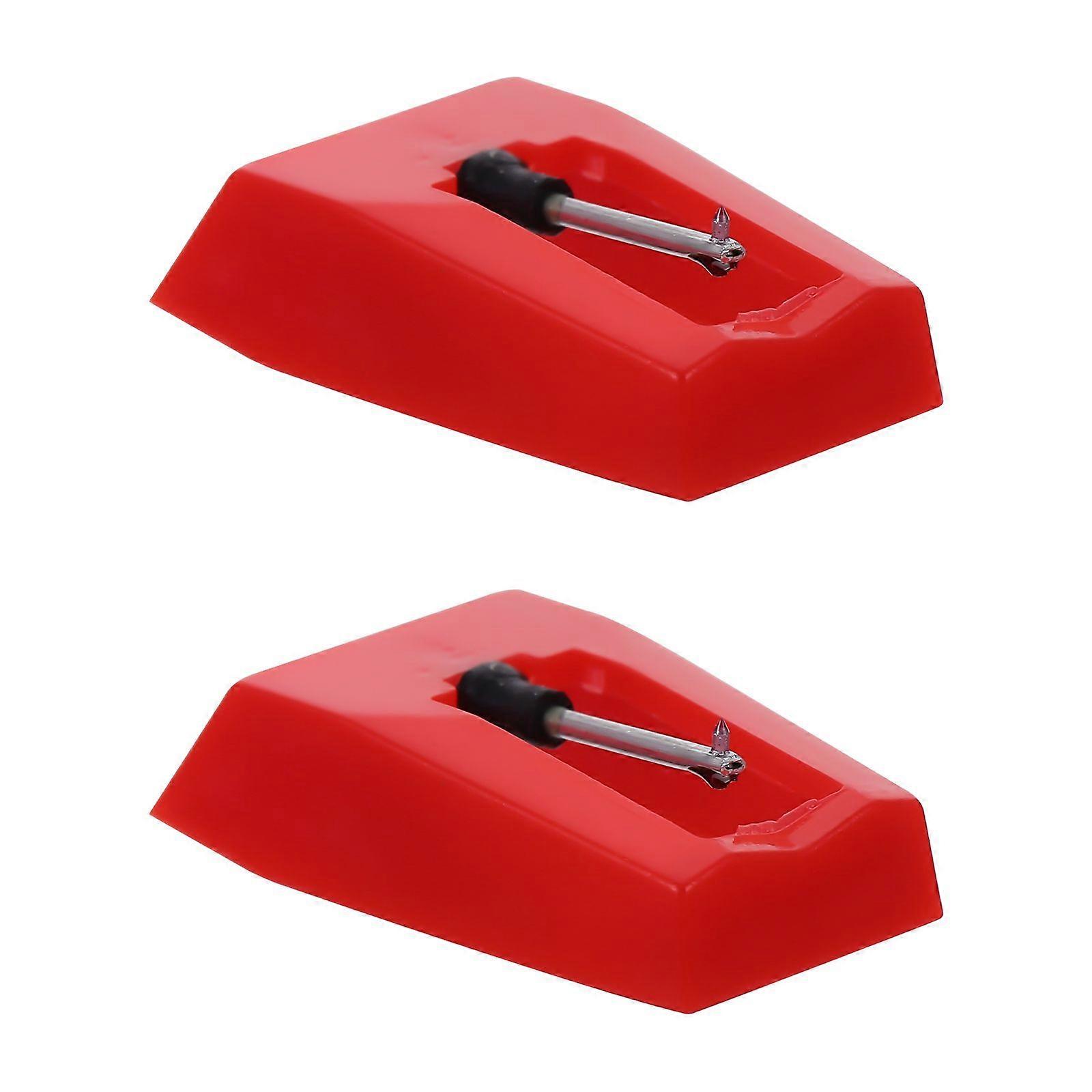 2PCS Record Player Needle Replacement Phonograph Gramophone Stylus Accessory
