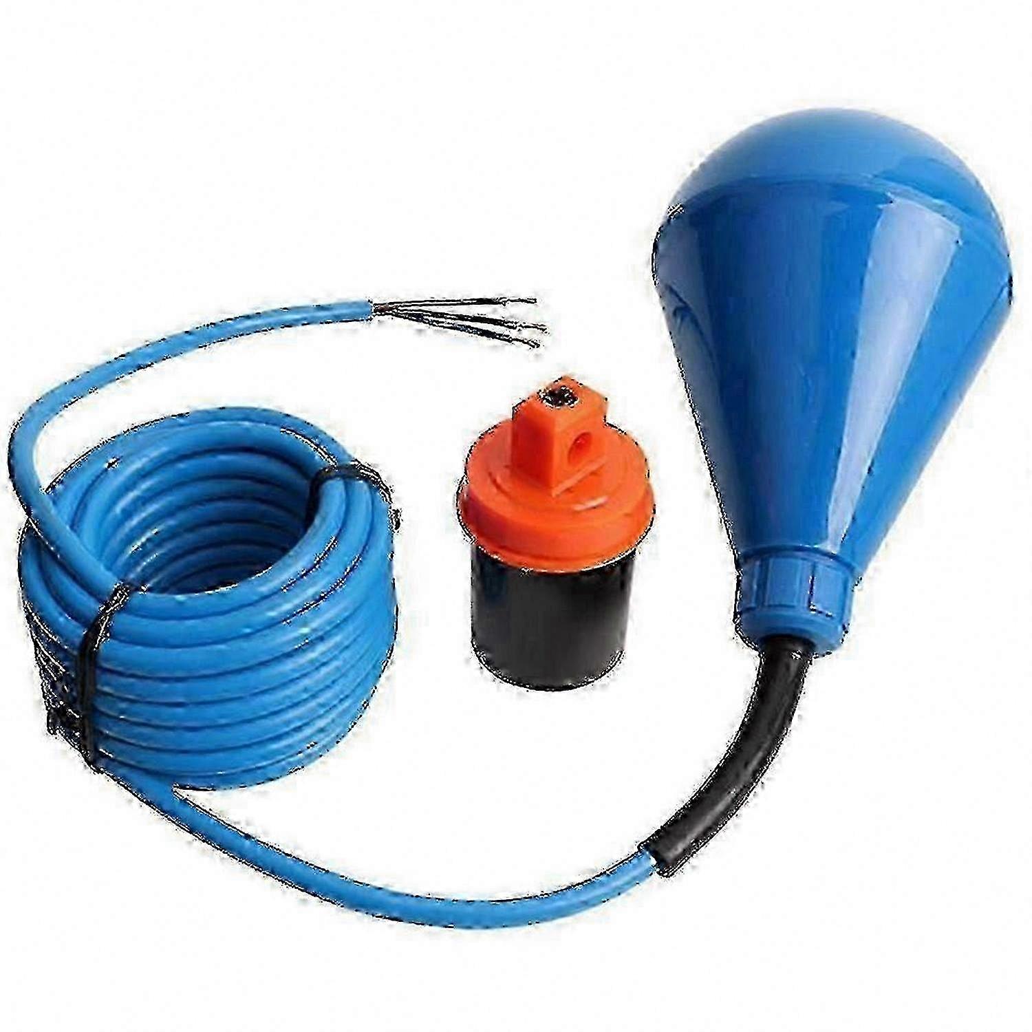 Durable Float Switch for Sewage, Solids and Thick Liquids (4 Meter Cable)