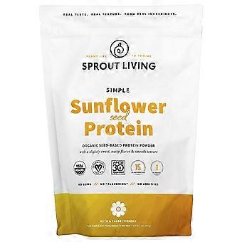 Sprout Living, Simple Sunflower Seed Protein, 1 lb (454 g)