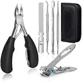 2026SK-Professional Toenail Clippers Set, Super Sharp Nail Clippers for Thick And Ingrown Hard Toenails Stainless Steel Pedicure Clippers