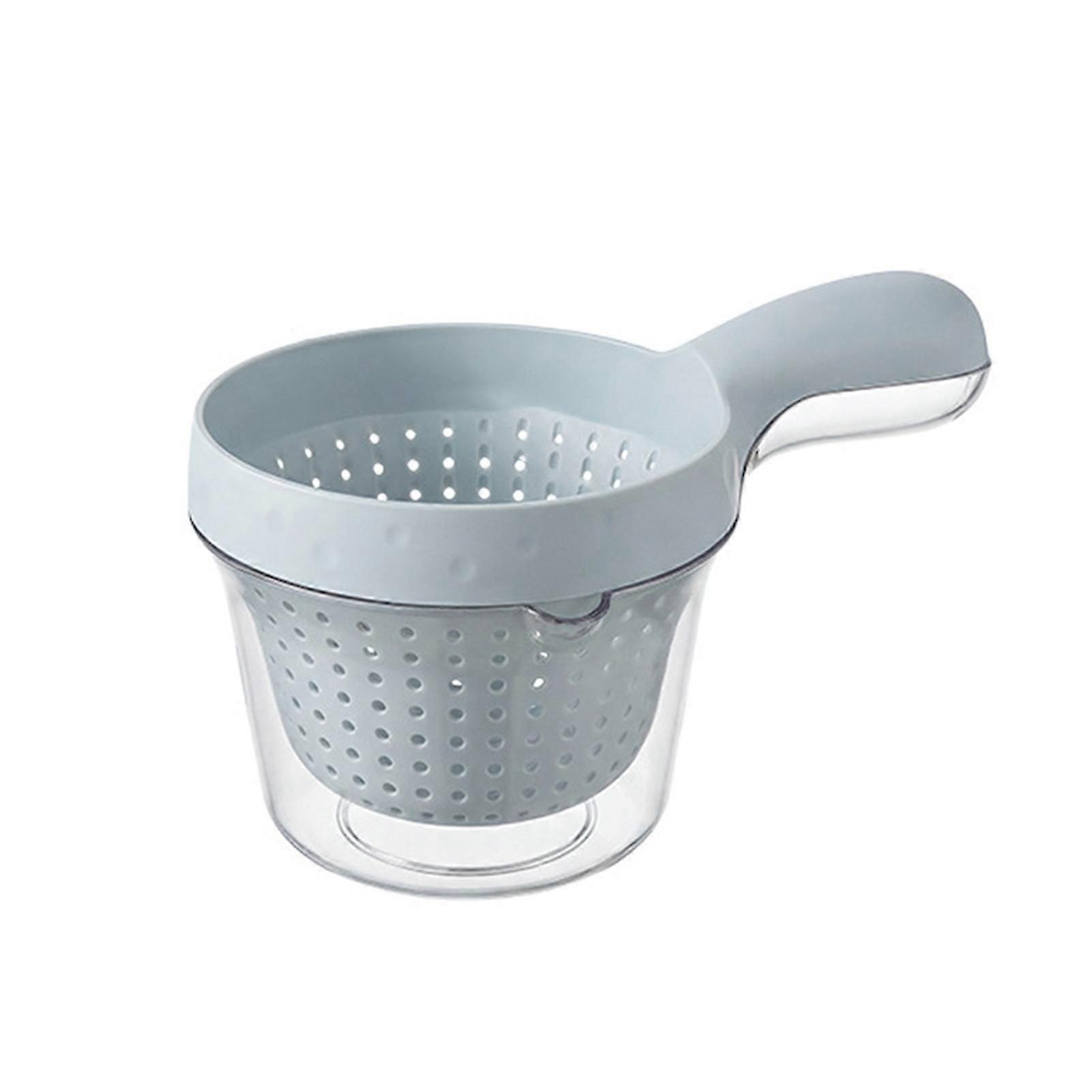 Double Layer Drainer  compatible with Rice & Berries  compatible with Space Saving