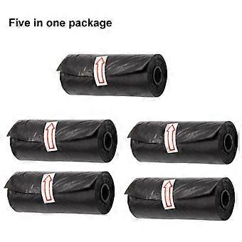 5 Rollen 1 Packung Haustier Müllsack Hundekot Beutel Müllsäcke Reinigungsabfälle
