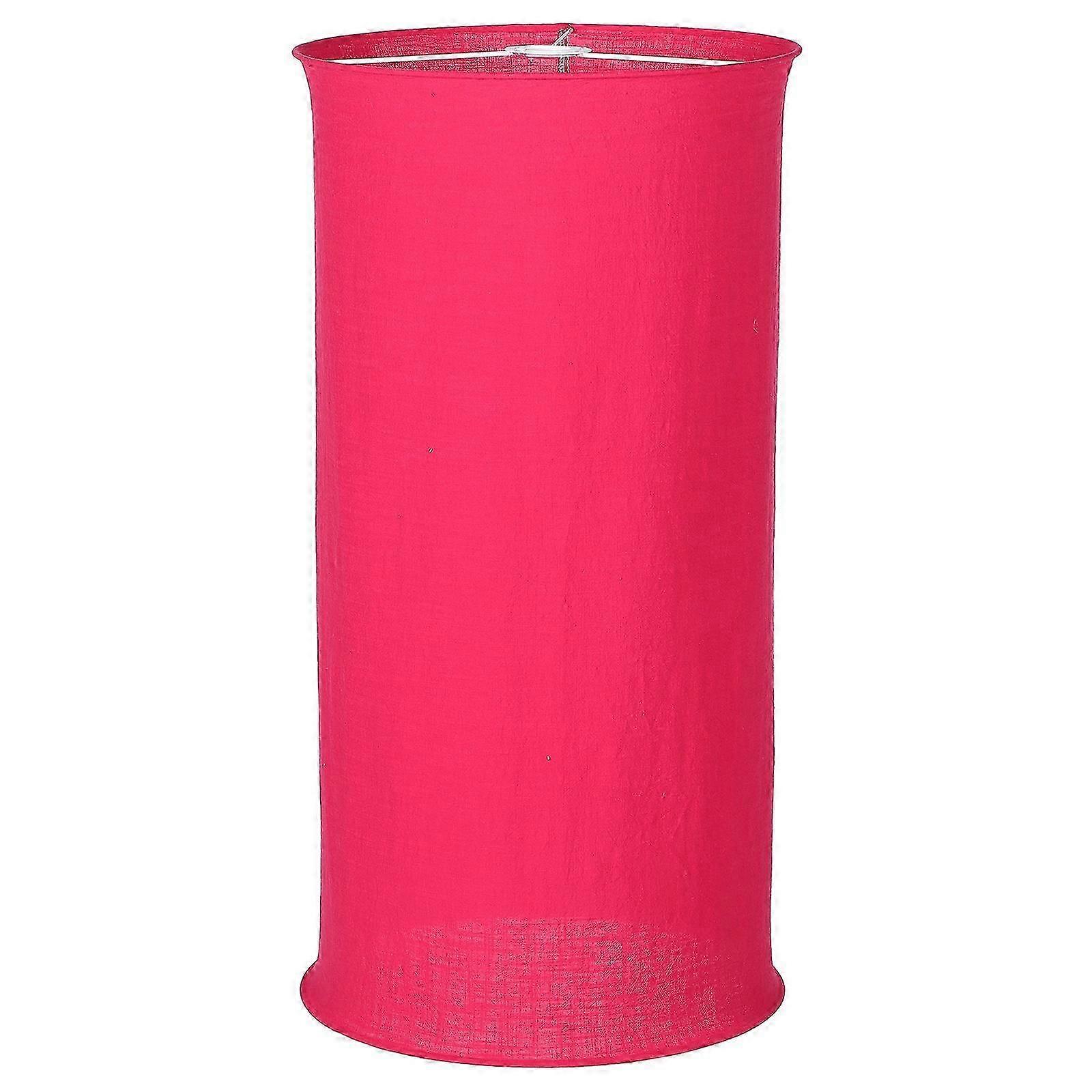 Minimalist Red Cloth Lamp Shade for Light Clip on Function