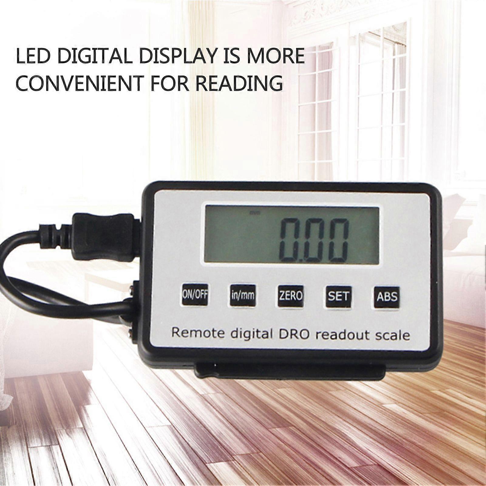 Multifunctional Digital Linear Scale with Remote Display Digital Readout Linear Scale External Display Linear Ruler