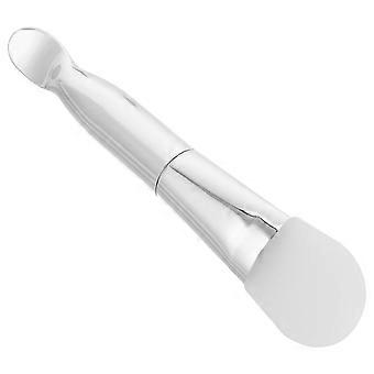 Face Mask Applicators Dual-Ended Silicone Brush with Spatula 3Pcs for Skincare