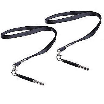 Dog Whistle, 2 Pack Ultrasonic Dog Whistle To Stop Barking, Recall Training, Adjustable Silent Dog Whistle Training To Stop Barking Control Devices Fo