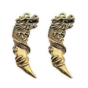 Keychain Pendant for Decoration 2Pcs DIY Chain Necklace Adornment