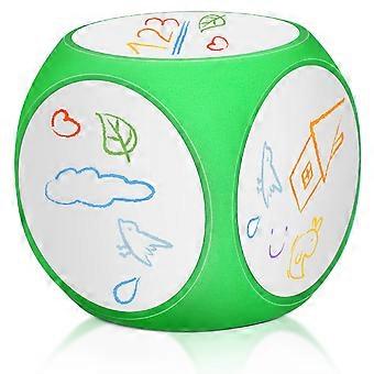 Blanke terninger Stort spill Dice Tegn fritt DIY Dice brettspill DIY terning-rekvisitt