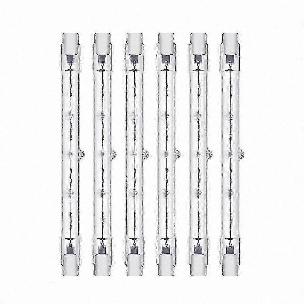 6 Pack R7S Halogen Bulb 118mm Dimmable Light