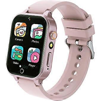 Kids Smart Watch for Girls Age 412 with HD Touch Screen, 26 Games, Camera Video, Music, Pedometer, Flashlight Gift
