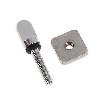 M4 Stainless Steel Surfboard Sliding Fin Screws Longboard Easy Installation for Stability