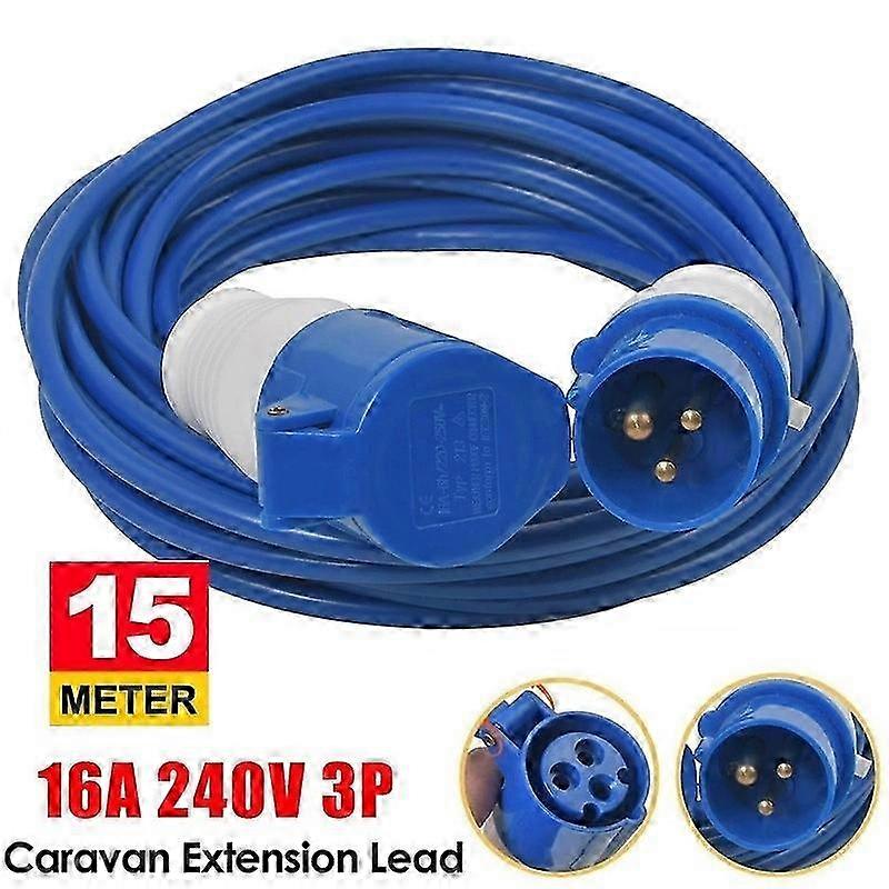 15M 16A Outdoor Caravan Hook Up Cable