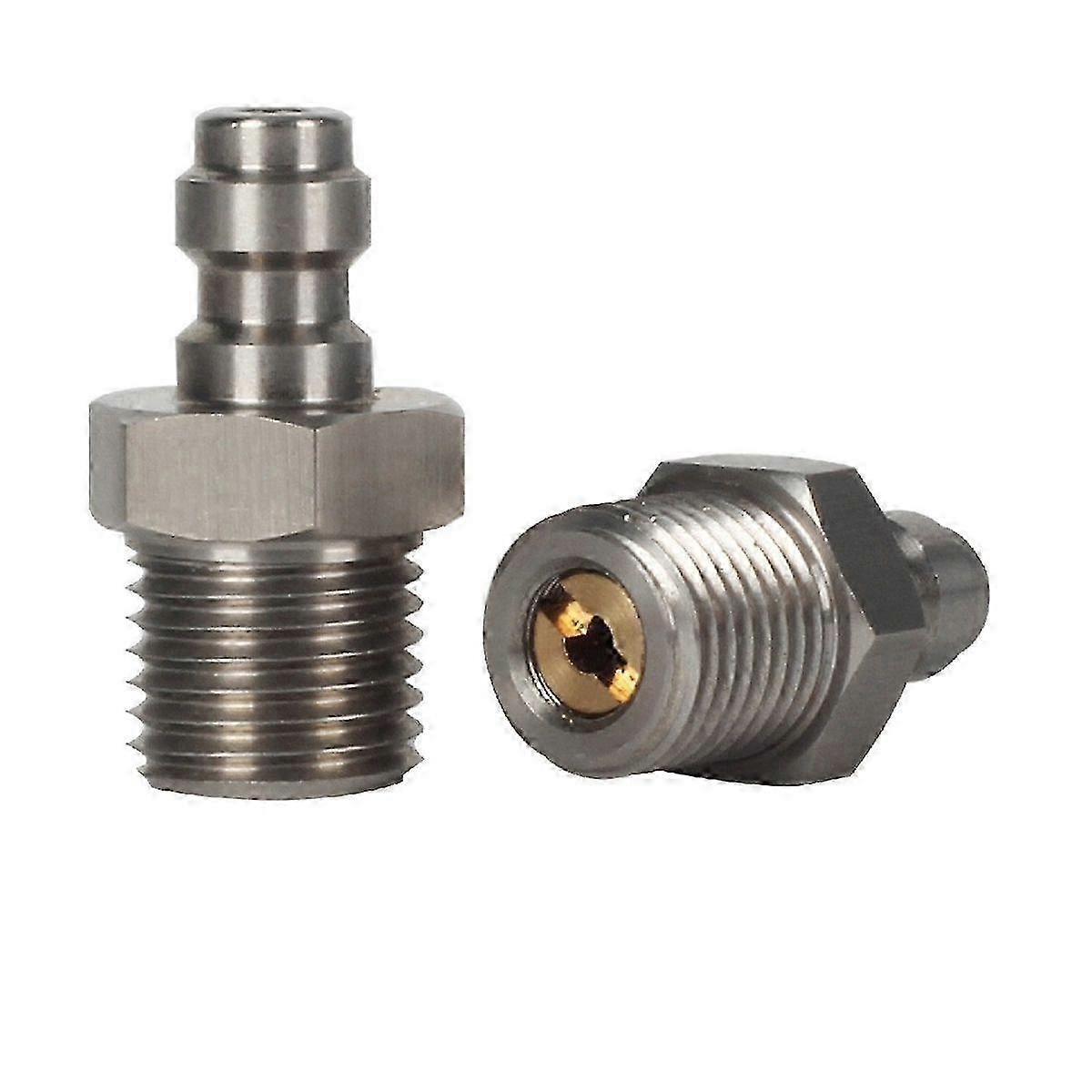 M12x1.25 Stainless 8mm Quick Connect Fitting