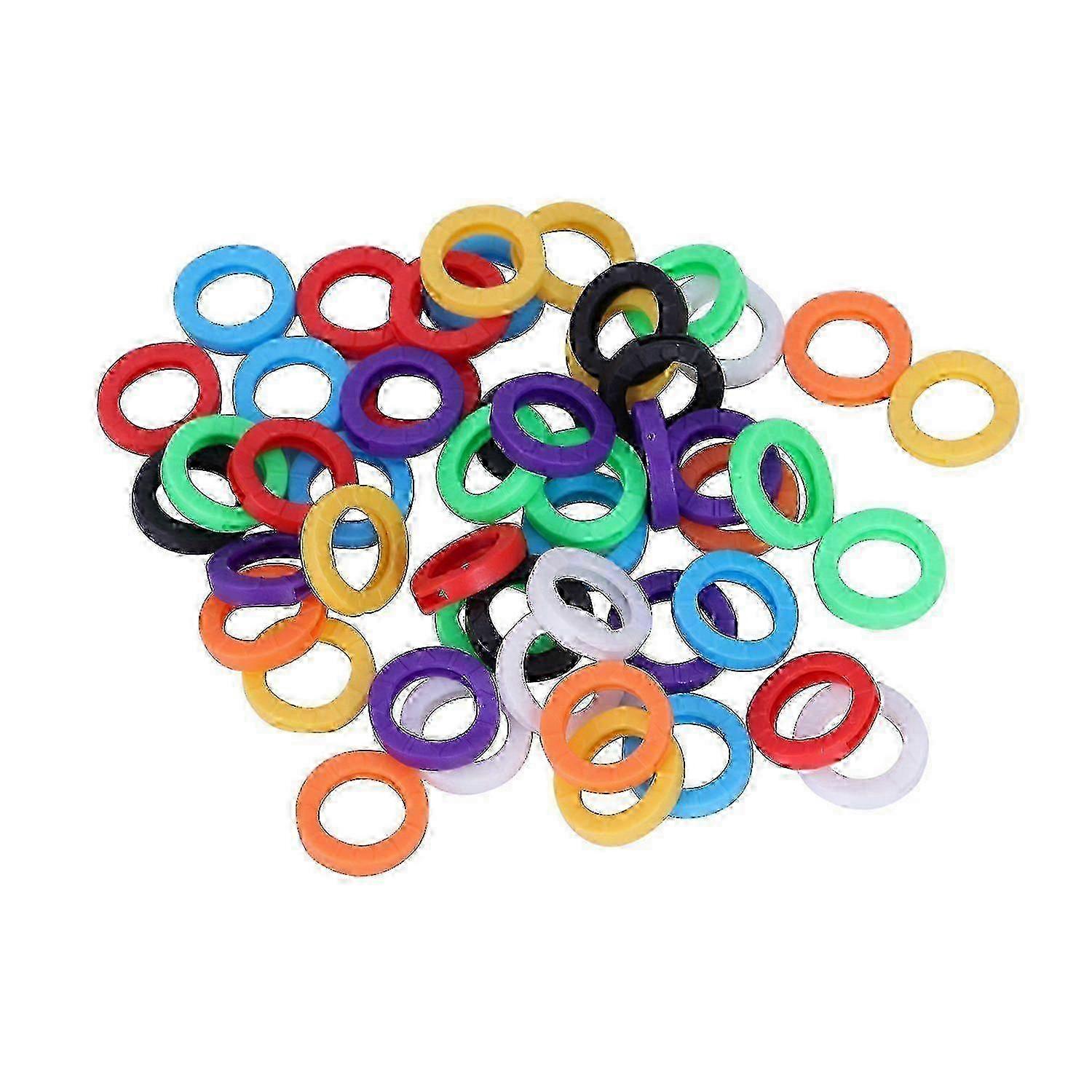 Small ID Key Ring Cap Tags 50 Pack JP