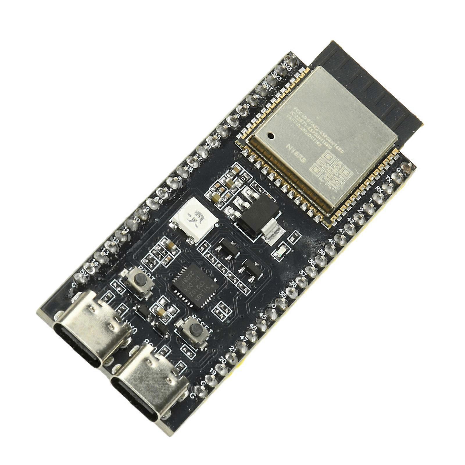DevKitC-1 WiFi Bluetooth-Compatible Development Board Module 8MB PSRAM 16MB FLASH N16R8 Microcontroller Board Multicolor
