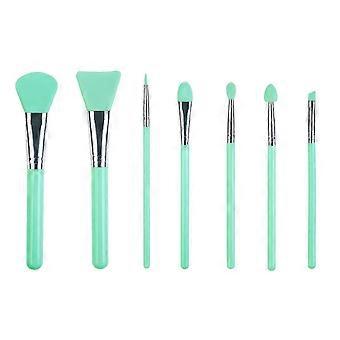 7 Pa Silicone Makeup Brush Applior Kit compatible with Cream Or Liquid F Care, Lip Care, Eyeliner, Eyebrow, Eye Shadow