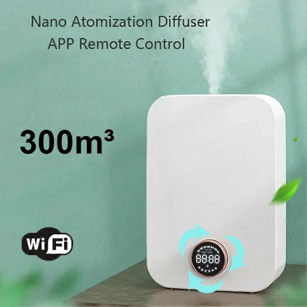 Scent Air Machine for Home Hotel Collection Diffuser Wall Mounted Aroma Diffuser Waterless Essential Oil Diffuser (US)