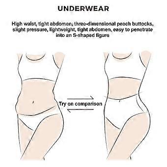 High Waist Ice Silk Cotton Briefs