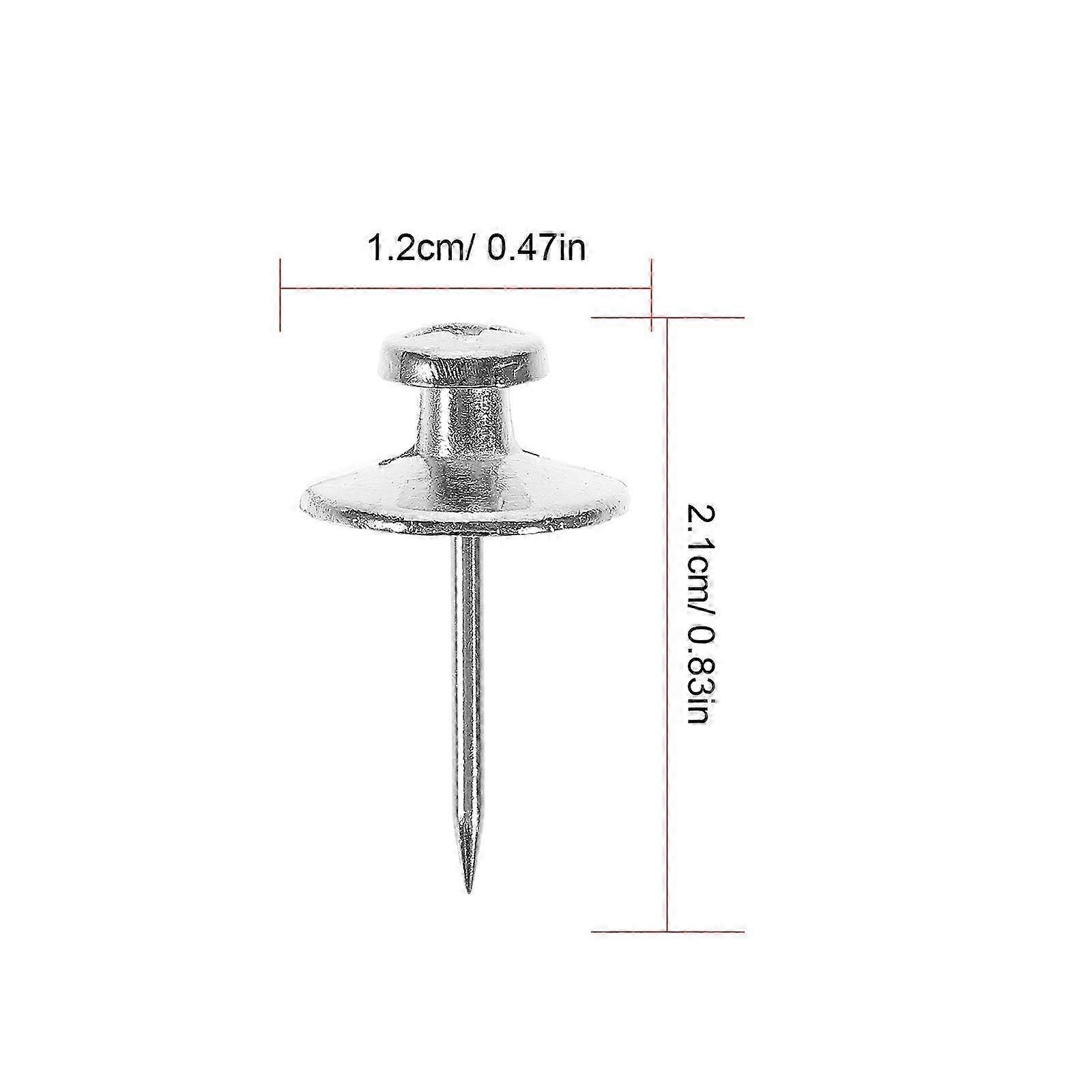 30Pcs Push Pins Replaceable Pushpins Map Thumbtacks Cork Board Push Pins for Bulletin